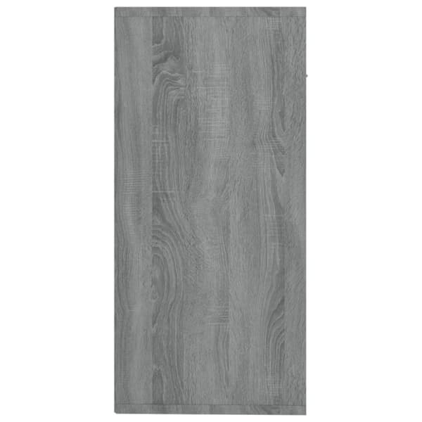 vidaXL skænk 88x30x65 cm konstrueret træ grå sonoma-eg - Skænke