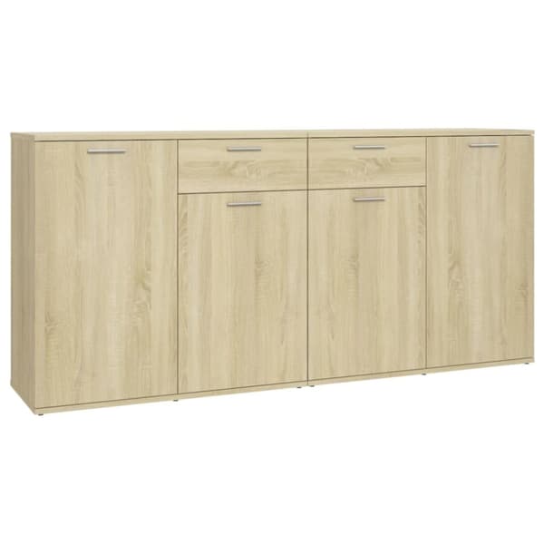 vidaXL skænk 160x36x75 cm konstrueret træ sonoma-eg - Skænke
