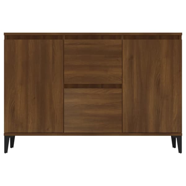 vidaXL Senkki ruskea tammi 104x35x70 cm tekninen puu - Tarjoilupöydät & senkit
