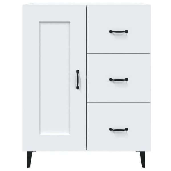 vidaXL Skåp vit 69,5x34x90 cm konstruerat trä - Skänkar & serveringsbord