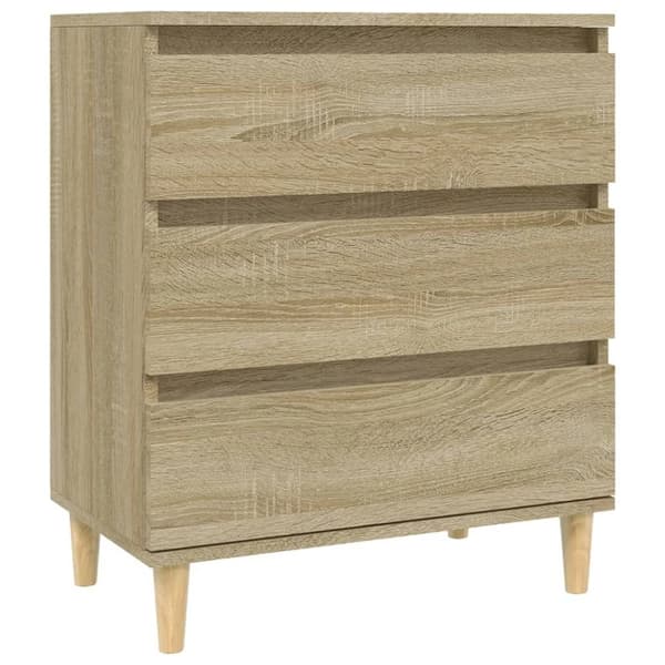 vidaXL skænk 60x35x70 cm konstrueret træ sonoma-eg - Skænke