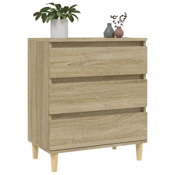 vidaXL skænk 60x35x70 cm konstrueret træ sonoma-eg - Skænke
