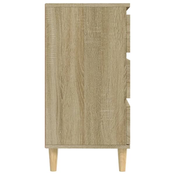 vidaXL skænk 60x35x70 cm konstrueret træ sonoma-eg - Skænke