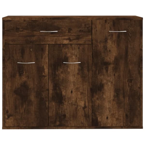 vidaXL Skänk rökfärgad ek 88x30x70 cm konstruerat trä -  Skänkar & serveringsbord