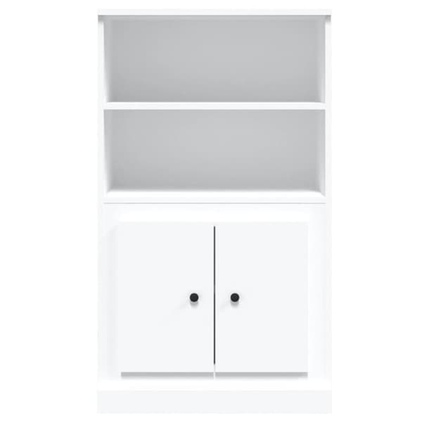 vidaXL Högskåp vit 60x35,5x103,5 cm konstruerat trä - Skänkar & serveringsbord