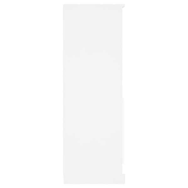 vidaXL Högskåp vit 60x35,5x103,5 cm konstruerat trä - Skänkar & serveringsbord