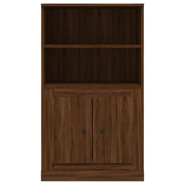vidaXL Kaappi ruskea tammi 60x35,5x103,5 cm tekninen puu -  Tarjoilupöydät & senkit