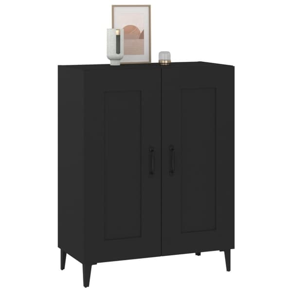 vidaXL Skänk svart 69,5x34x90 cm konstruerat trä -  Skänkar & serveringsbord