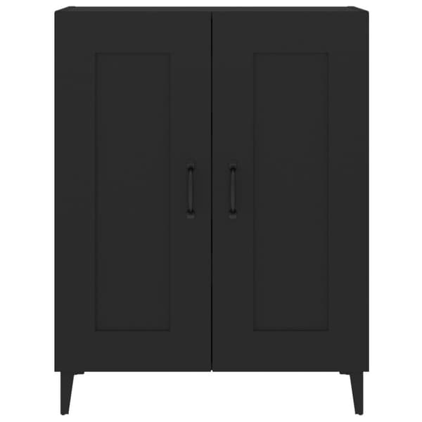 vidaXL Skänk svart 69,5x34x90 cm konstruerat trä -  Skänkar & serveringsbord