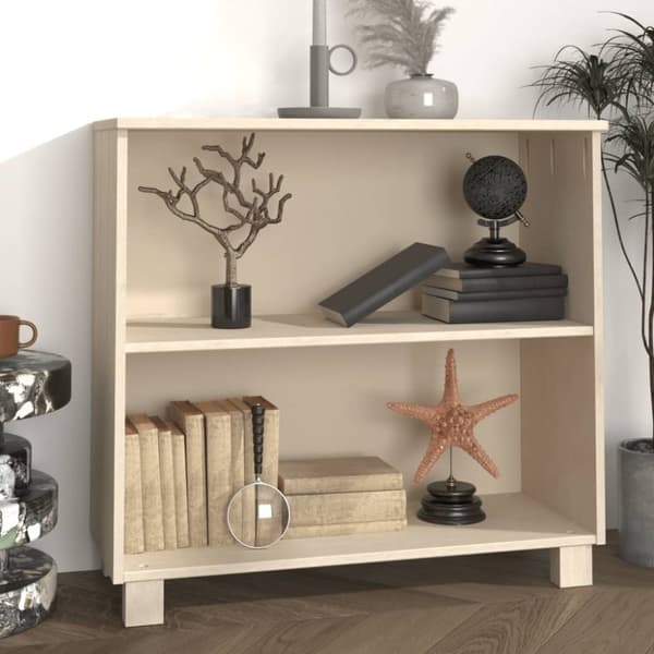 vidaXL Sivupöytä HAMAR hunajanruskea 85x35x80 cm täysi mänty -  Tarjoilupöydät & senkit