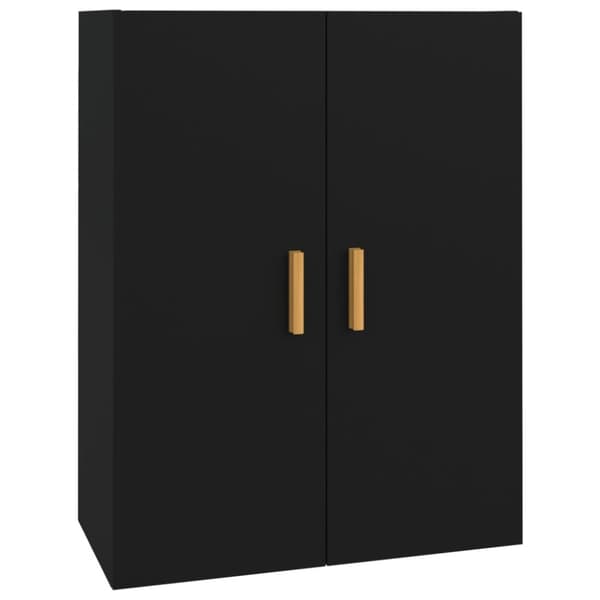 vidaXL Väggskåp svart 69,5x34x90 cm -  Skänkar & serveringsbord