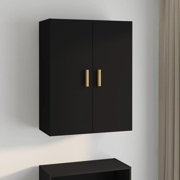 vidaXL Väggskåp svart 69,5x34x90 cm -  Skänkar & serveringsbord