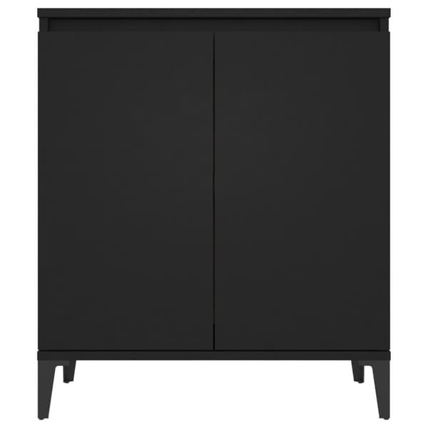 vidaXL skænk 60x35x70 cm konstrueret træ sort -  Skænke