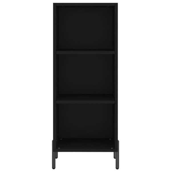 vidaXL skænk 34,5x32,5x90 cm konstrueret træ sort - Skænke