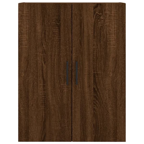 vidaXL Seinäkiinnitettävä kaappi ruskea tammi 69,5x34x90 cm -  Tarjoilupöydät & senkit