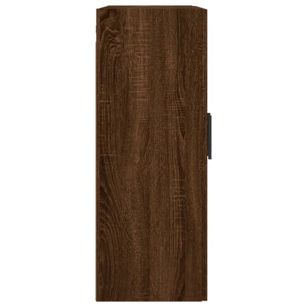 vidaXL Seinäkiinnitettävä kaappi ruskea tammi 69,5x34x90 cm -  Tarjoilupöydät & senkit