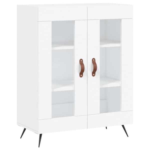 vidaXL skænk 69,5x34x90 cm konstrueret træ hvid - Skænke
