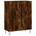 Pikkukuva 3 / 11: vidaXL Senkki savutammi 69,5x34x90 cm tekninen puu -  Tarjoilupöydät & senkit