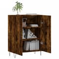 Pikkukuva 5 / 11: vidaXL Senkki savutammi 69,5x34x90 cm tekninen puu -  Tarjoilupöydät & senkit