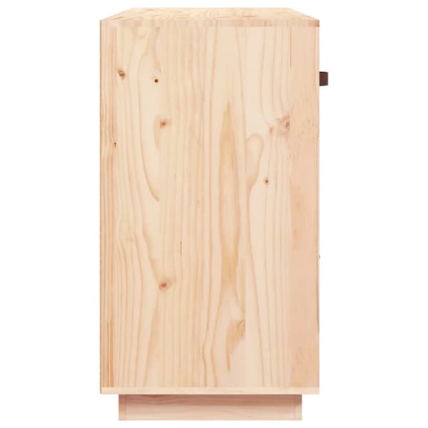 vidaXL skænk 110x40x75 cm massivt fyrretræ -  Skænke