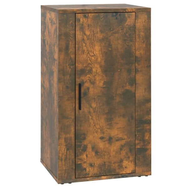 vidaXL Skåp rökfärgad ek 40x33x70 cm konstruerat trä - Skänkar & serveringsbord