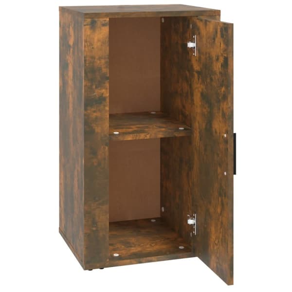 vidaXL Skåp rökfärgad ek 40x33x70 cm konstruerat trä - Skänkar & serveringsbord