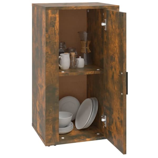 vidaXL Skåp rökfärgad ek 40x33x70 cm konstruerat trä - Skänkar & serveringsbord