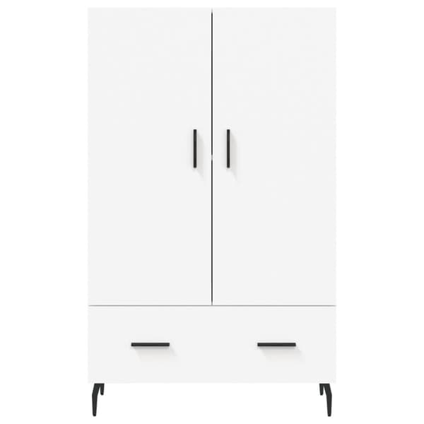 vidaXL skab 69,5x31x115 cm konstrueret træ hvid -  Skænke