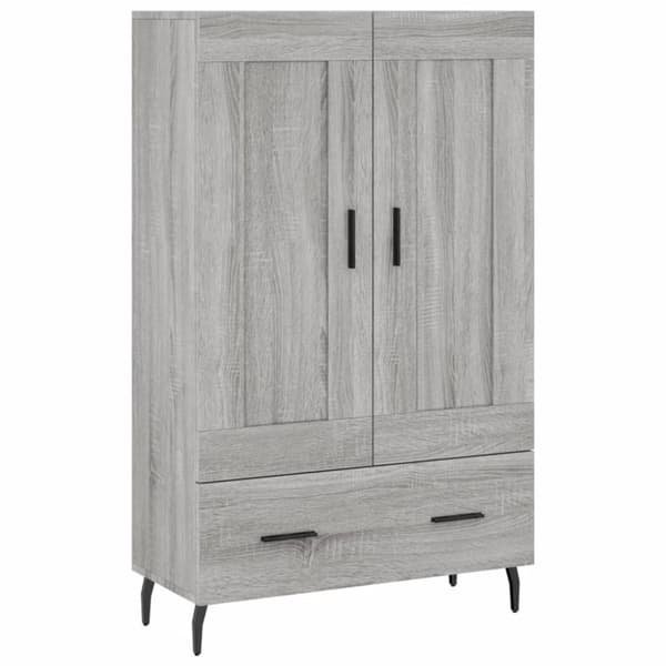 vidaXL Högskåp grå sonoma 69,5x31x115 cm konstruerat trä - Skänkar & serveringsbord