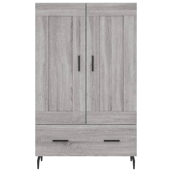 vidaXL Högskåp grå sonoma 69,5x31x115 cm konstruerat trä - Skänkar & serveringsbord