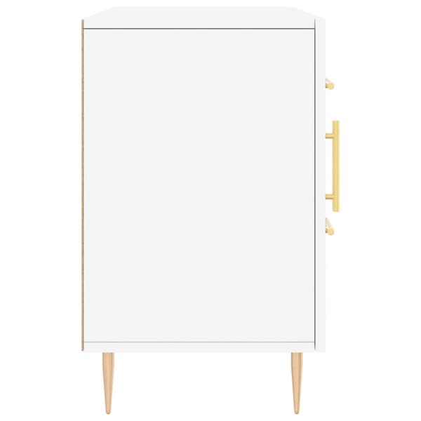 vidaXL Senkki valkoinen 100x36x60 cm tekninen puu - Tarjoilupöydät & senkit