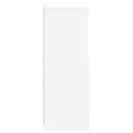 Pikkukuva 9 / 10: vidaXL Senkki LED-valoilla valkoinen 41x37x100 cm -  Tarjoilupöydät & senkit