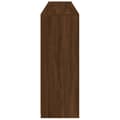 Pikkukuva 8 / 11: vidaXL Senkki LED-valoilla ruskea tammi 202x37x100 cm -  Tarjoilupöydät & senkit