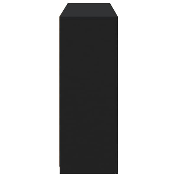 vidaXL Senkit LED-valoilla 3 kpl musta tekninen puu -  Tarjoilupöydät & senkit