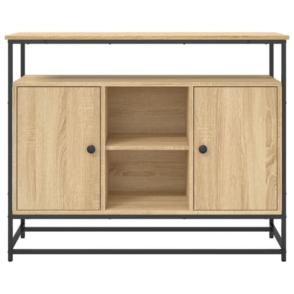 vidaXL skænk 100x35x80 cm konstrueret træ sonoma-eg -  Skænke