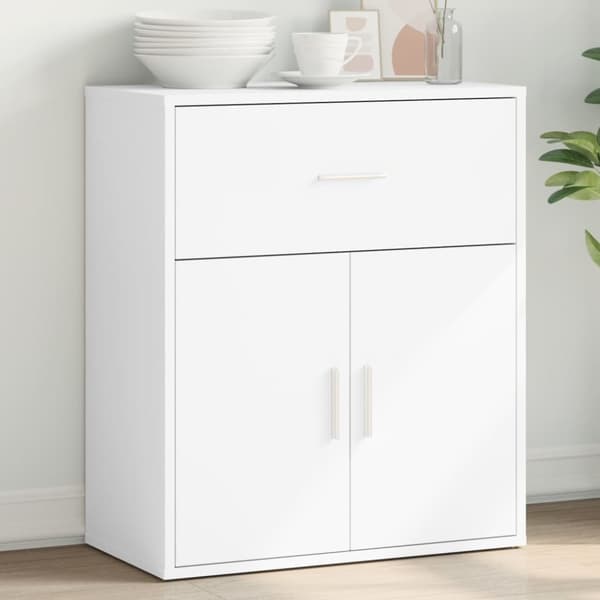 vidaXL Skänk vit 60x31x70 cm konstruerat trä - Skänkar & serveringsbord