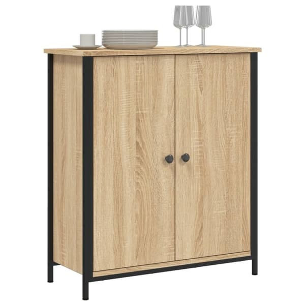 vidaXL skænk 70x30x80 cm konstrueret træ sonoma-eg - Skænke