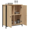Miniatyrbillede 5 af 11: vidaXL skænk 70x30x80 cm konstrueret træ sonoma-eg -  Skænke