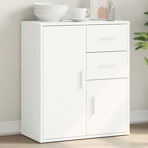 vidaXL Skänk vit 60x31x70 cm konstruerat trä - Skänkar & serveringsbord