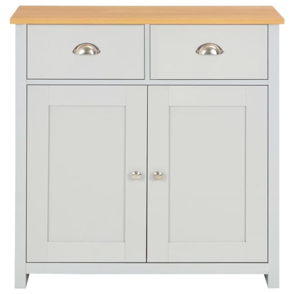 vidaXL skænk 79x35x81 cm grå -  Skænke