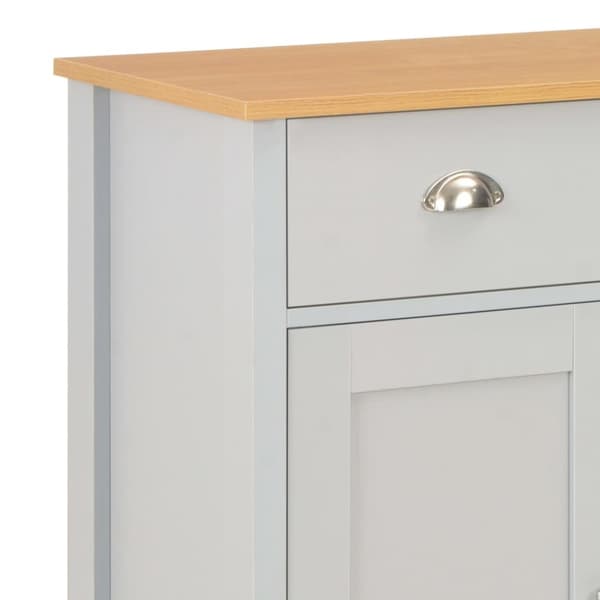 vidaXL skænk 79x35x81 cm grå -  Skænke