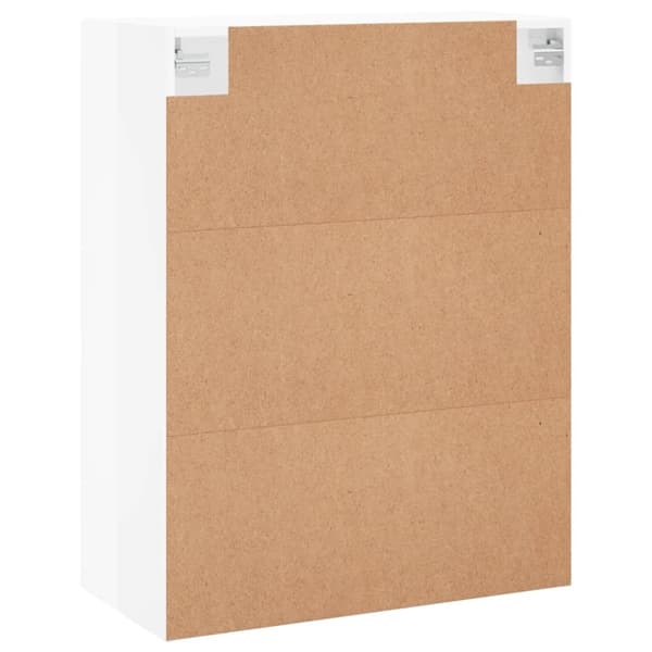vidaXL Väggskåp vit högglans 69,5x34x90 cm konstruerat trä - Skänkar & serveringsbord