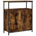 Pikkukuva 3 / 11: vidaXL Senkki savutammi 70x30x80 cm tekninen puu -  Tarjoilupöydät & senkit