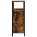 Pikkukuva 8 / 11: vidaXL Senkki savutammi 70x30x80 cm tekninen puu -  Tarjoilupöydät & senkit
