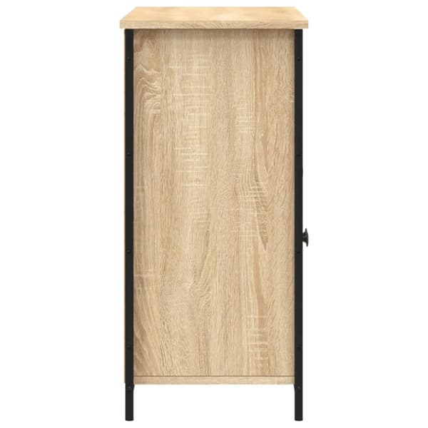 vidaXL Skänk sonoma-ek 100x35x75 cm konstruerat trä - Skänkar & serveringsbord