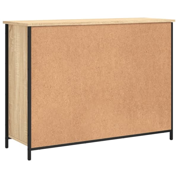 vidaXL Skänk sonoma-ek 100x35x75 cm konstruerat trä - Skänkar & serveringsbord