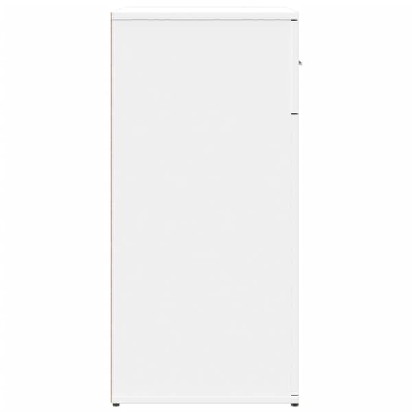 vidaXL Senkki valkoinen 79x38x80 cm tekninen puu - Tarjoilupöydät & senkit