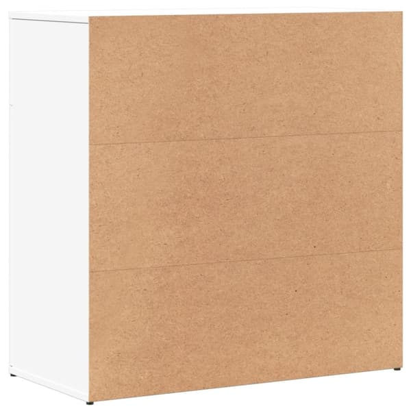 vidaXL Senkki valkoinen 79x38x80 cm tekninen puu - Tarjoilupöydät & senkit