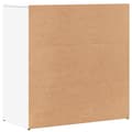 Pikkukuva 8 / 11: vidaXL Senkki valkoinen 79x38x80 cm tekninen puu -  Tarjoilupöydät & senkit