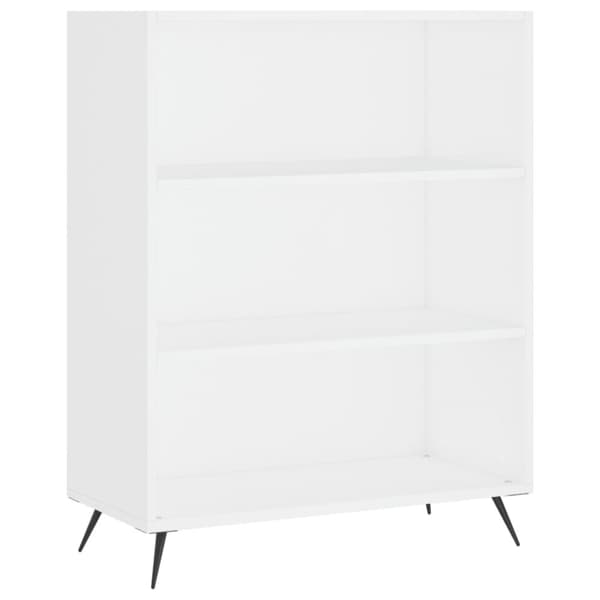 vidaXL Kaappi valkoinen 69,5x32,5x180 cm tekninen puu - Tarjoilupöydät & senkit